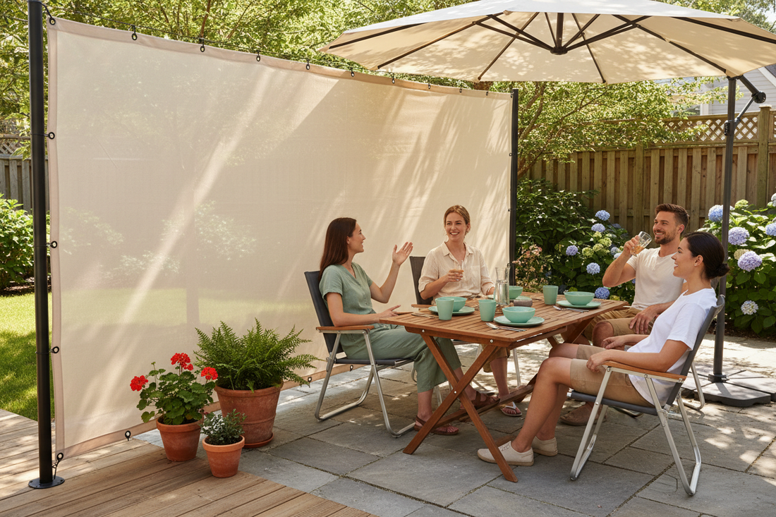 Simple Shade Ideas for Sunny Backyard Days