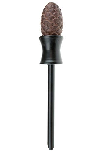CLEVER GARDEN Heavy Duty Decorative Hose Guide - Pinecone, 1 Pack