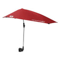 Sport-Brella Versa-Brella SPF 50+ Adjustable Umbrella with Universal Clamp - color: Firebrick Red, style: REG