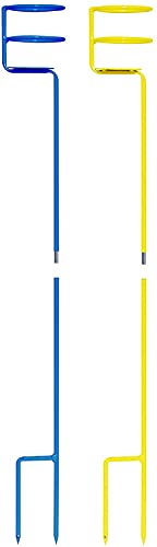 Decko, 2-Pack(30254), Yellow and Blue