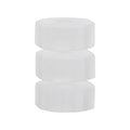 Pissente Break Cable Protector, Pack of 100 Clear Silicone Brake Gear Cable Frame Wrap Protector O Ring Donuts Accessories Suitable for 1.1-1.8mm Shift Cable Brake Cable