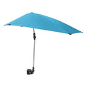 Sport-Brella Versa-Brella SPF 50+ Adjustable Umbrella with Universal Clamp - color: Bright Aqua, style: REG