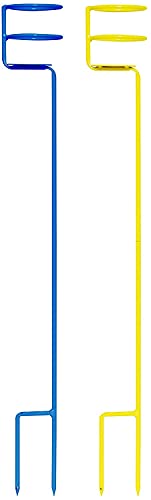 Decko, 2-Pack(30254), Yellow and Blue