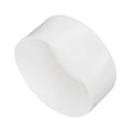 uxcell 110mm(4 5/16") Rubber End Caps, Round Vinyl Plug Insert Plastic End Caps for Tubing, Fence, Pipe Post, Furniture, Railing, White, 50mm Height - color: White, size: 110mm(4 5/16") x 50mm H