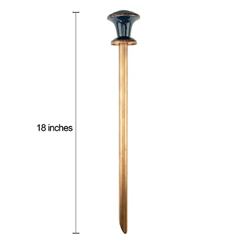 CLEVER GARDEN Heavy Duty Decorative Hose Guide - Knob, 1 Pack