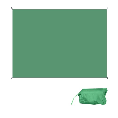 Wind Tour Multifunctional Tarp Waterproof with Carry Bag for Tent Ultralight Outdoor Tent Footprint for Ground Camping Hiking (Green-78.7" x 57.1") - size: Green-78.7" x 57.1"