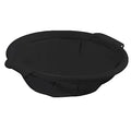 JUNSPOW Cat Bed Dedicated Replacement Net Cover Soft Durable Breathability (Black) - color: Black, size: 16.9"l X 16.9"w (Cloth Cover Replacement)