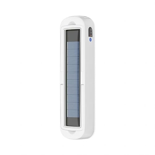Solar Rechargeable Camping Lantern - 2000 Lumens, 4 Light Modes, Solar & USB Charging (White) - color: White
