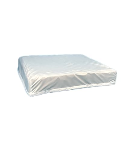 Waterproof Dog Bed Liner with Zipper Removable Washable for 24 x 18 Inch Dog Crate Beds - size: 24x18x3 inch