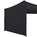 ABCCANOPY Instant Canopy SunWall 10x10 FT, 1 Pack Sidewall Only, No Frame or Top, Black - color: Black, size: 10x10