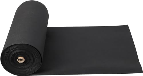 Towallmark Geotextile Landscape, 4ft x 50ft & 6oz Geotextile Fabric, PP Drainage 350N Tensile Strength & 440N Load Capacity, for Driveway & Road Stabilizationr, Erosion Control, French Drains - size: 4ft x 50ft & 6oz