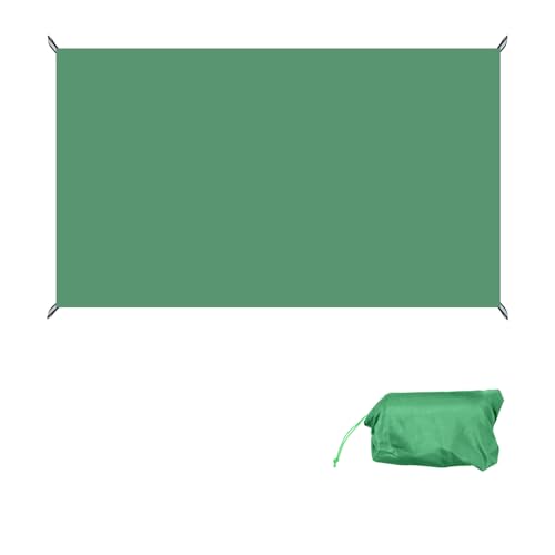 Wind Tour Multifunctional Tarp Waterproof with Carry Bag for Tent Ultralight Outdoor Tent Footprint for Ground Camping Hiking (Green-47.2" x27.6") - size: Green-47.2" x27.6"