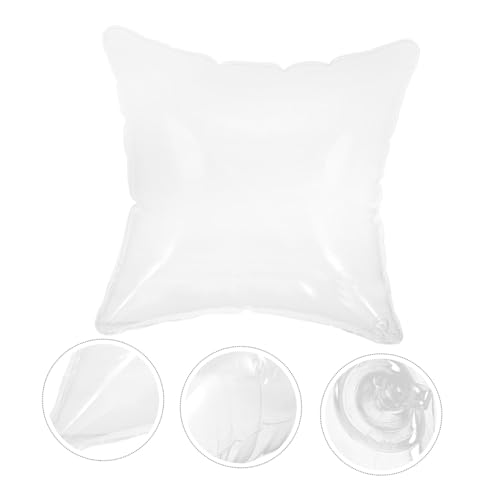 ABOOFAN Inflatable Clear Pillow Insert Water Resistant Cushion for Camping Travel and Home Use Material Height Breathable Design for Sofa and Outdoor Activities