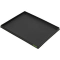 DoggieLawn Non-Spill Dog Potty Training Tray - Leak-Proof HDPE Plastic Grass Pad Holder for Apartments & Urban Homes - Reusable & Washable-Perfect for Indoor Dogs & Puppies Standard (25"x16.5"x1.5") - size: Standard (25 x 16.5 x 1.5 inches)