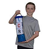 LCR Big Left Center Right™ Dice Game - Zip Bag (Blue) - color: Blue