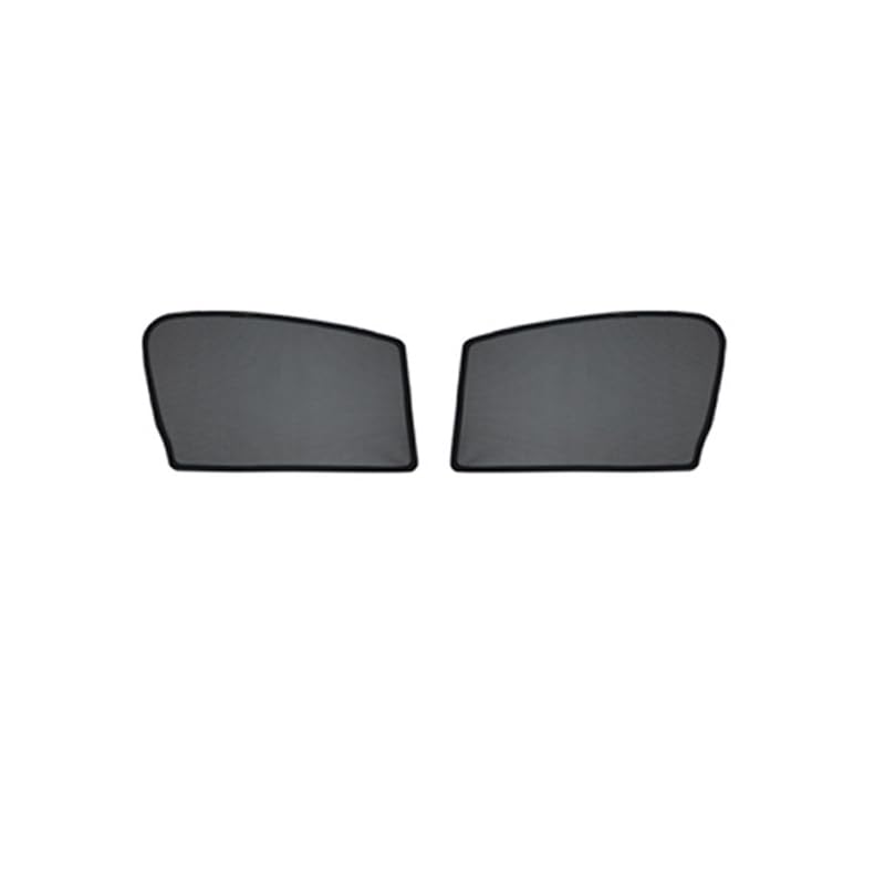 Car Sunshades for Tesla Model S 2012, Windshield Breathable Portable Visor Sunproof UV Rays Privacy Protection Blocking Mosquito,A/2pcs Side - color: A/2pcs Side