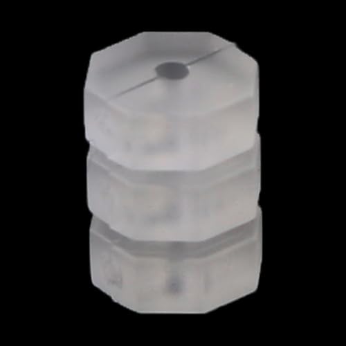 Heyous 100PCS Bicycle Brake Cable Protection Ring Transparent Rubber O Ring Cable Protector Suitable for 1.1-1.8mm Gear Cord