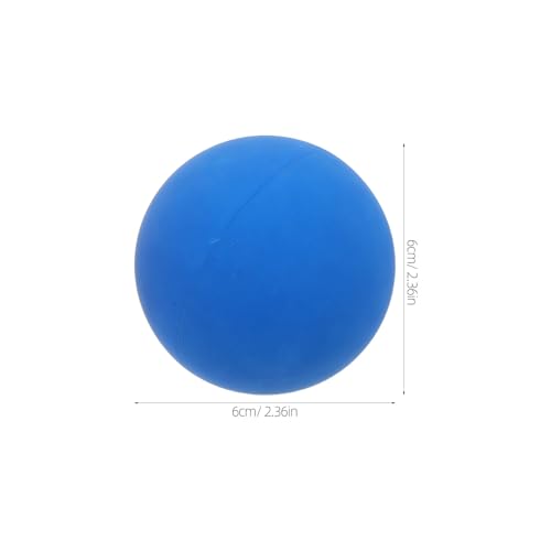 4pcs Outdoor Paddle Ball - 2.36 Inch Rubber Bouncing Balls for Beach Tennis and Backyard Play - High Bounce Reaction Training Accessories for Summer Pool Fun