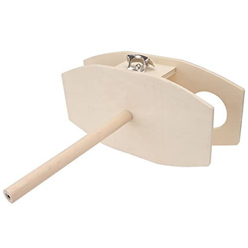Detachable Wooden Beer Rack Ground Insert Outdoor Wine Stake Drink Holder for Picnics Easy to Assemble 1-Piece Khaki Design