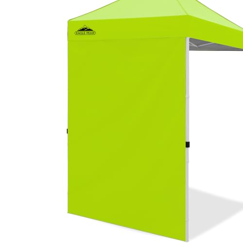 EAGLE PEAK Canopy Sidewall for 5x5 Pop Up Canopy Frame, Single Side Wall Panel Only (Fits 5x5 Straight Leg Frame, Canopy Top or Frame NOT Included), Neon Green - color: Neon Green