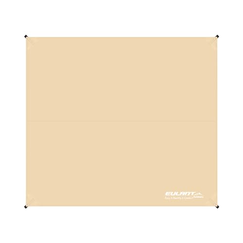Eulant Waterproof Tent Footprint - 7.54ft X 8.53ft, Ideal for Camping, Hiking, Picnic & Backpacking - size: Four Corner