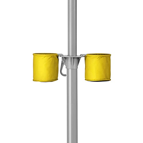 Wondershade Ultimate Portable Sun Shade Umbrella – Lightweight Adjustable Outdoor Patio & Beach Umbrella with Tripod Base (Yellow) - color: Yellow