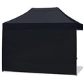 ABCCANOPY Instant Canopy SunWall 10x15 FT, 1 Pack Sidewall Only, No Frame or Top, Black - color: Black, size: 10x15