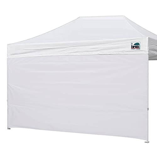 Eurmax USA 10x15 Pop Up Canopy SunWall-UV Protection for Tents,Blocks Sunlight&Wind,Water Resistant Side Wall Only,Easy Hook & Loop Installation,Fit for 15FT Straight Leg Shelters&Gazebo,White - color: White, size: 10x15