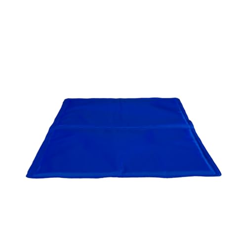 Dog Cooling Mat, Pressure Activated Pet Cooling Pad for Medium Dogs, Non-Toxic Self-Cooling Gel Mat for Crate, Bed, Car Seat, No Electricity Needed, 19.5" x 15.7"