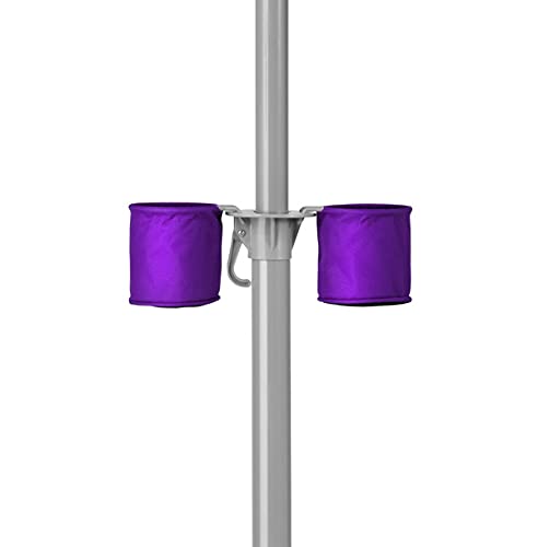 Wondershade Ultimate Portable Sun Shade Umbrella – Lightweight Adjustable Outdoor Patio & Beach Umbrella with Tripod Base (Purple) - color: Purple