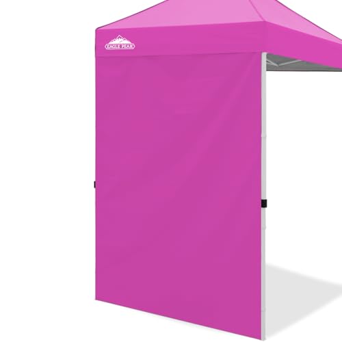 EAGLE PEAK Canopy Sidewall for 5x5 Pop Up Canopy Frame, Single Side Wall Panel Only (Fits 5x5 Straight Leg Frame, Canopy Top or Frame NOT Included), Pink - color: Pink