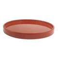 Yukfona Ceramic Plant Saucer Pot Tray 8.5 Inch, Planter Saucers 6 7 8 9 10 11 12 15 Inch, Durable Sturdy Flower Drainage drip Water Tray for Glazed Pots Base (8.5 Inch- Red Terracotta) - color: Terracotta, size: 8.5in 1pack