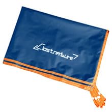 Clostnature Tent Footprint - Waterproof Camping Tarp, Heavy Duty Tent Floor Saver, Ultralight Ground Sheet Mat for Hiking, Backpacking, Hammock, Beach - Storage Bag Included - color: Blue, size: 87'' x 75''
