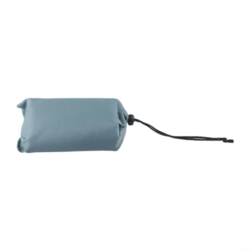 210T Polyester Camping Tarps, Waterproof Rain Fly Sun Shade Shelters With 6 Tie Points For Hiking Backpacking Beach Picnic(Medium gray 140x200CM) - color: Medium Gray 140x200cm