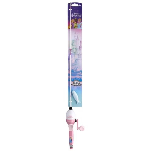 Shakespeare Youth Fishing Reel and Rod Combo - color: Disney Princess Beginner