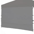 Senmortar Canopy SunWall, 10x10ft Pop Up Canopy Sidewall, Grey - color: Gray