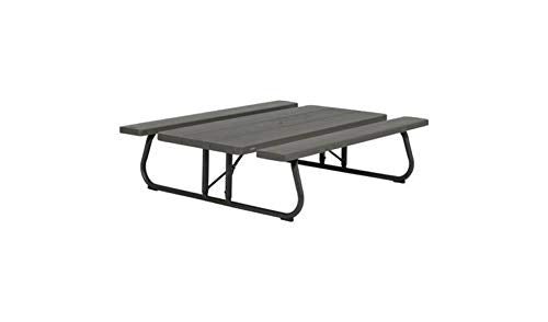 Lifetime 60112 6 ft (1.83 m) Picnic Table (Brown)