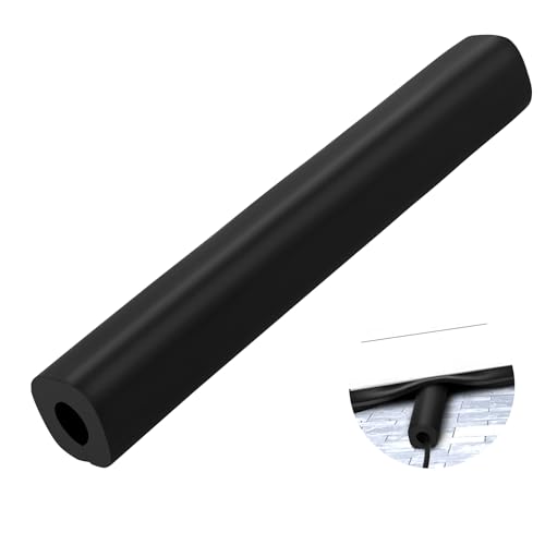 EV Charger Protector Garage Door Pass Through - Heavy-Duty Rubber, ID 19mm, Compatible for Tesla or Various Cable Types (1PK)