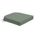 Arden Foam Outdoor Round Back Seat Cushion Kit, 20 x 19, Made with ProFoam, Rain-Proof, Fade Resistant, Sage Green Texture - color: Sage Green Texture, style: 20 x 19 Foam Rounded Back Seat Cushion