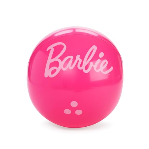 Barbie & FUNBOY Inflatable Bowling Set for Kids and Adults with Large Ball and Six Bowling Pins Perfect for Backyard Parties