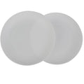 2 Pcs Wheat Straw Plates, 9Inch Unbreakable Dinner Plates, Reusable Plate for Camping,Picninc,Family, Color White - color: White