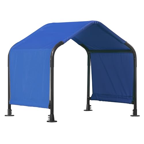 ShelterLogic 2.5' Outdoor Pet Shade, Versatile Pet Canopy Tent for Small-Breed Dogs, Cats, Small Animals and Livestock, Blue - size: Small