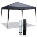 Outvita 10x10ft Ez Pop Up Outdoor Canopy Tent, Portable Commercial Instant Tent with Carry Bag for Party Wedding Birthday BBQ Events - style: 10x10-gray