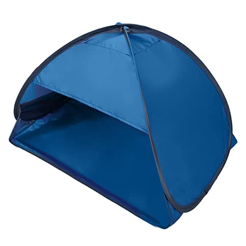 Luocute Head Tent Beach Sun Shelter, Pet Tent, Indoor Outdoor Small Pop Up Sun Shade for Head Face (L Size 0.25kg 80x50x55cm) - style: L Size 0.25kg 80x50x55cm