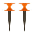 10 Inch Garden Hose Guide Heavy Duty Hose Guide Spike Hose Guide Stake For Garden Decorative, Lawn & Patio, Plant & Flower Bed Protection 2 Pack