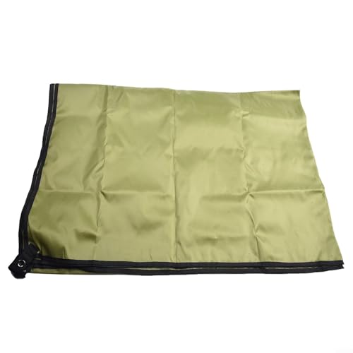 210T Polyester Camping Tarps, Waterproof Rain Fly Sun Shade Shelters With 6 Tie Points For Hiking Backpacking Beach Picnic(Green 150x210CM) - color: Green 150x210cm