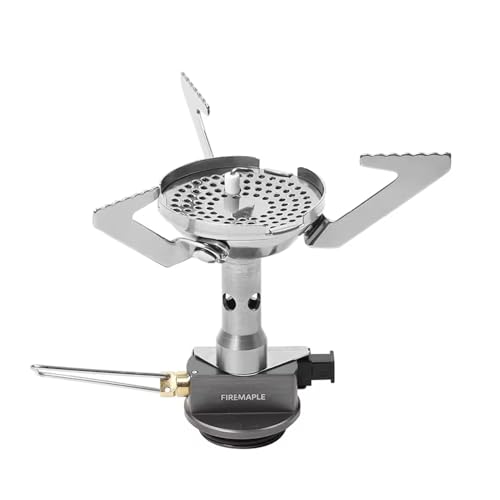 Fire-Maple Backpacking and Camping Stove Series | Outdoor Propane Camp Cooking Gear | Portable Pot/Jet Burner | Ideal for Hiking, Trekking, Fishing, Hunting Trips and Emergency Use (Greenpeak) - style: greenpeak1