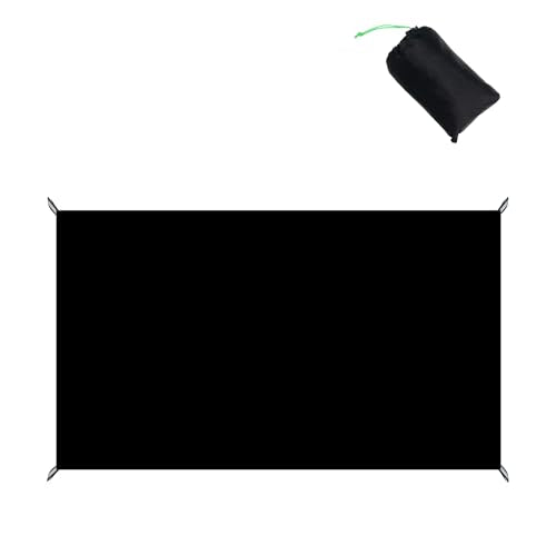 Wind Tour Multifunctional Tarp Waterproof with Carry Bag for Tent Ultralight Outdoor Tent Footprint for Ground Camping Hiking (47.2" x27.6") - size: 47.2" x27.6"