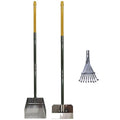 Four Paws Wee-Wee Pooper Scoopers for Dogs l Outdoor Rake l Spade & Pan l Pooper Scooper Set,Black - size: Small, 7" x 7" x 38", style: Rake, Spade & Pan