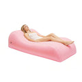 BBL Bed After Surgery for Sleeping, Inflatable Mattress Chair Sofa with Hole, Brazilian Butt Lift Recovery Pillow Post Surgery Air Couch for Home - color: Pink a